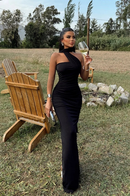 Black Tie Maxi Dress - PRE ORDER 1 week